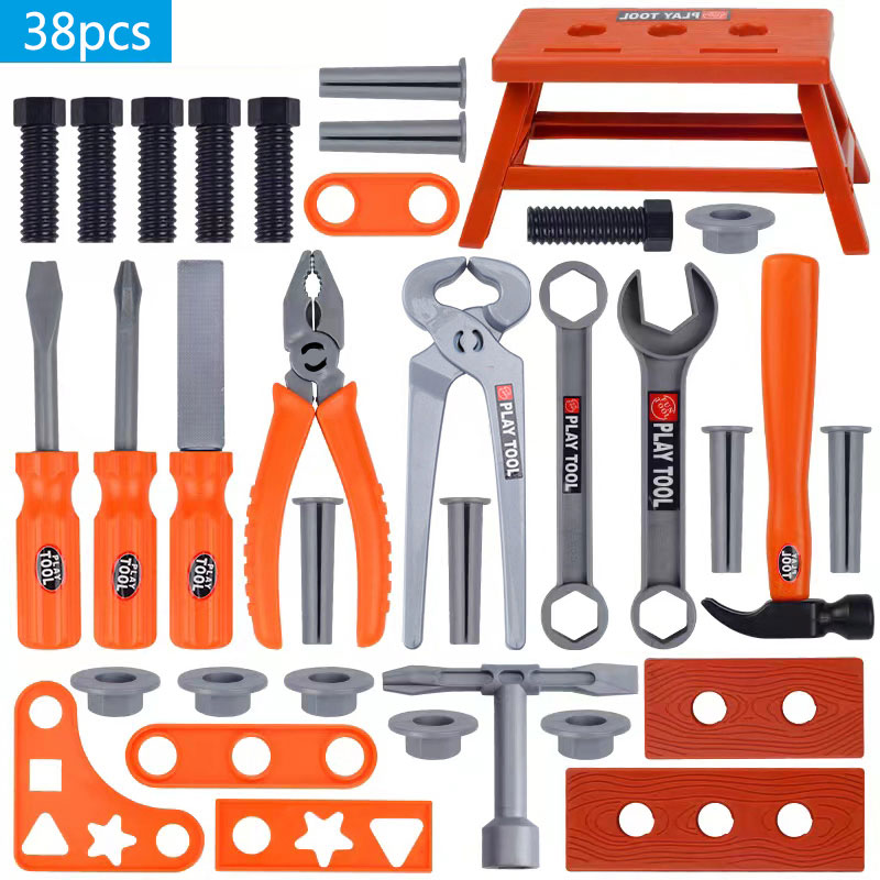 Tools Workshop For Kids - 38 adet/39 adet/42 adet oyuncak alet