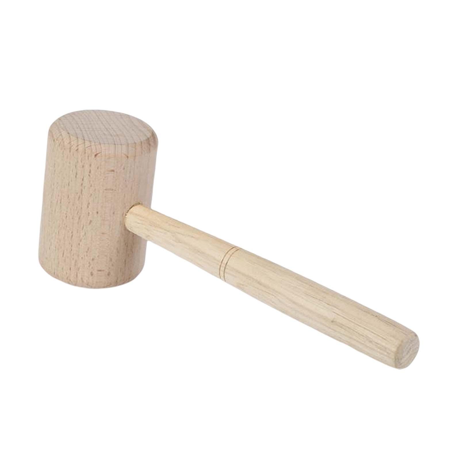 Mallet Wood Carving - Kayın Masif Ahşap Çekiç Oyma Çekiç