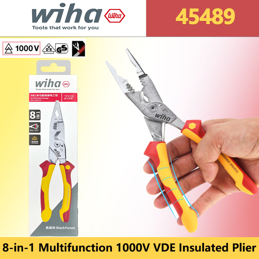Tools Vn - Orijinal Wiha 45489 8'i 1 Arada