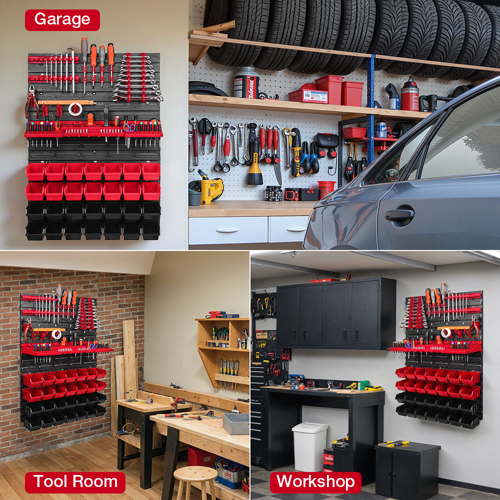 Tools Box For Workshop - Aletler Duvar Depolama Rafı Alet Tutucuları