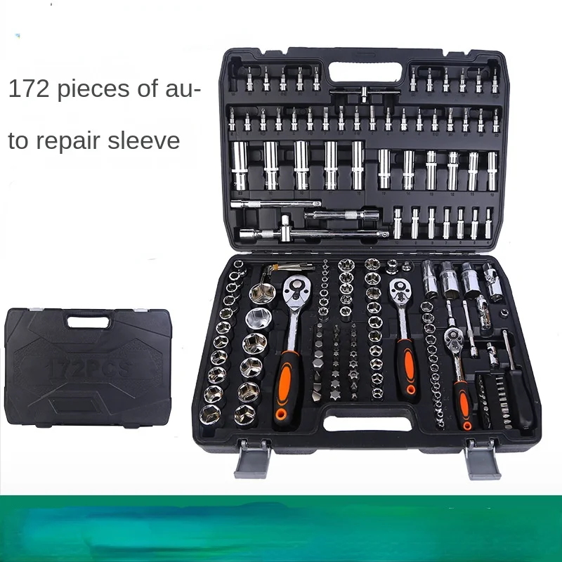 Workshop Tools Box - 172 parçalı otomotiv tamir alet seti
