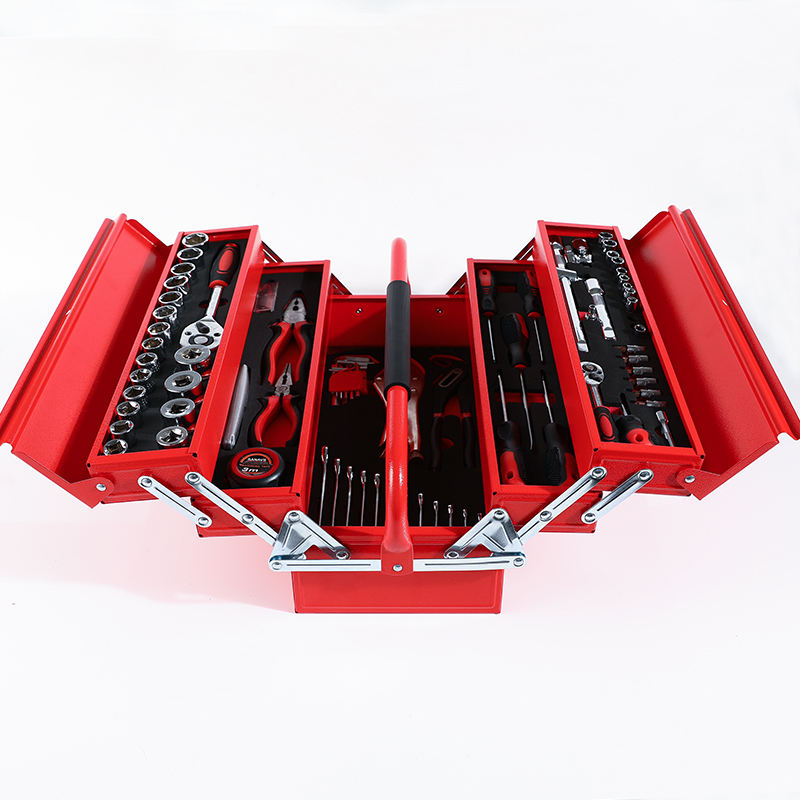 Tools Box For Workshop - 18'' Taşınabilir Çift Saplı Alet Kutusu