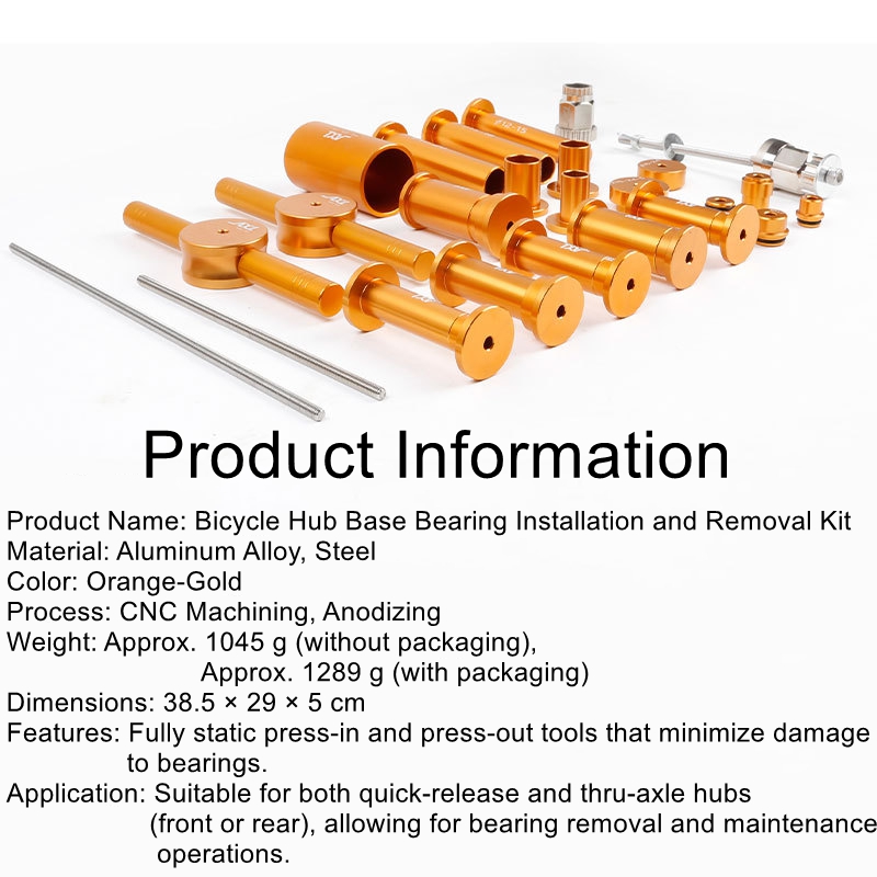 Tools & Workshop Equipment - Hızlı Çıkartılabilir Aks Göbekleri (12–17 Aks
