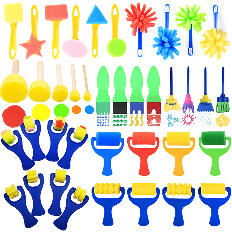 Tools Workshop For Kids - Çocuk Çizim Sünger Oyuncaklar Sanat Zanaat