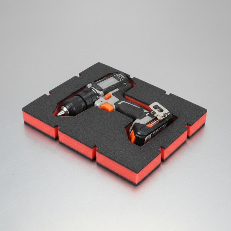 Tools Box For Workshop - 1 adet Kırmızı Siyah Darbeye Dayanıklı