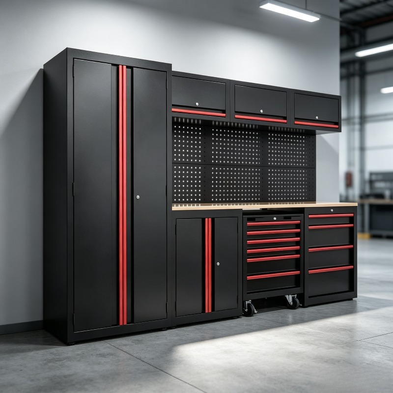 Tools Box For Workshop - Özelleştirilebilir Atölye Çalışma İstasyonu Alet Dolabı