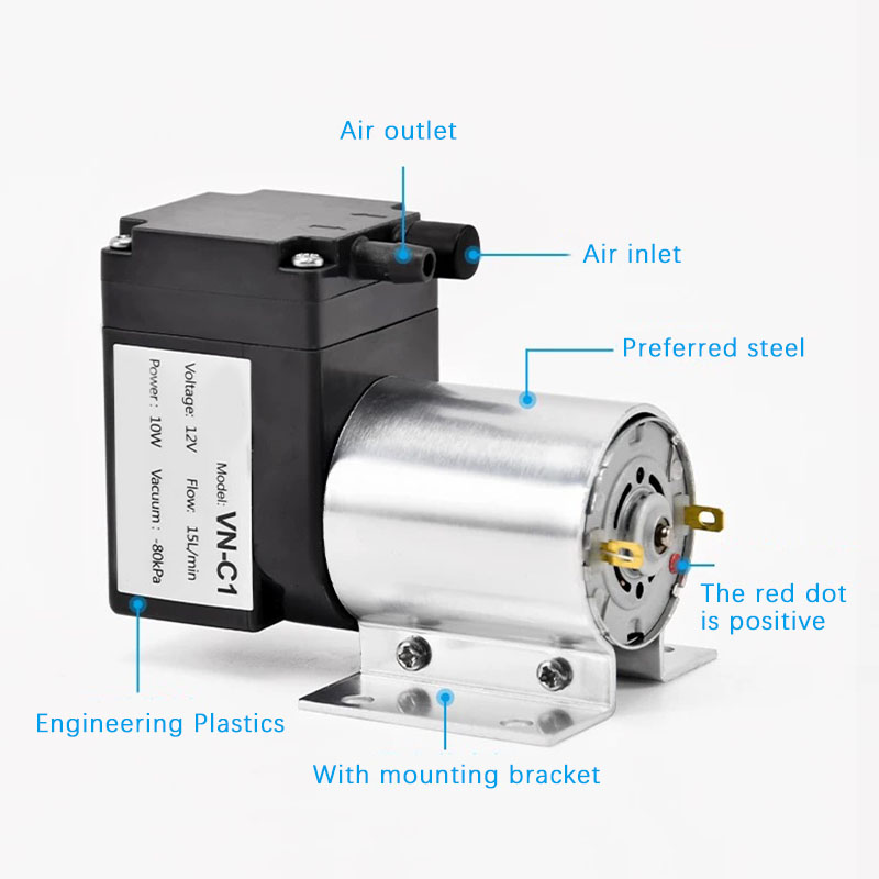 Tools Vn - VN-C1 Mikro DC Vakum Pompası Küçük
