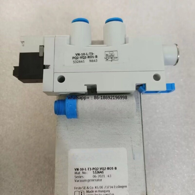 Tools Vn - Vakum Jeneratörü VN-10-L-T3-PQ2-VQ2-RO1-B 532641 Vakum Jeneratörü