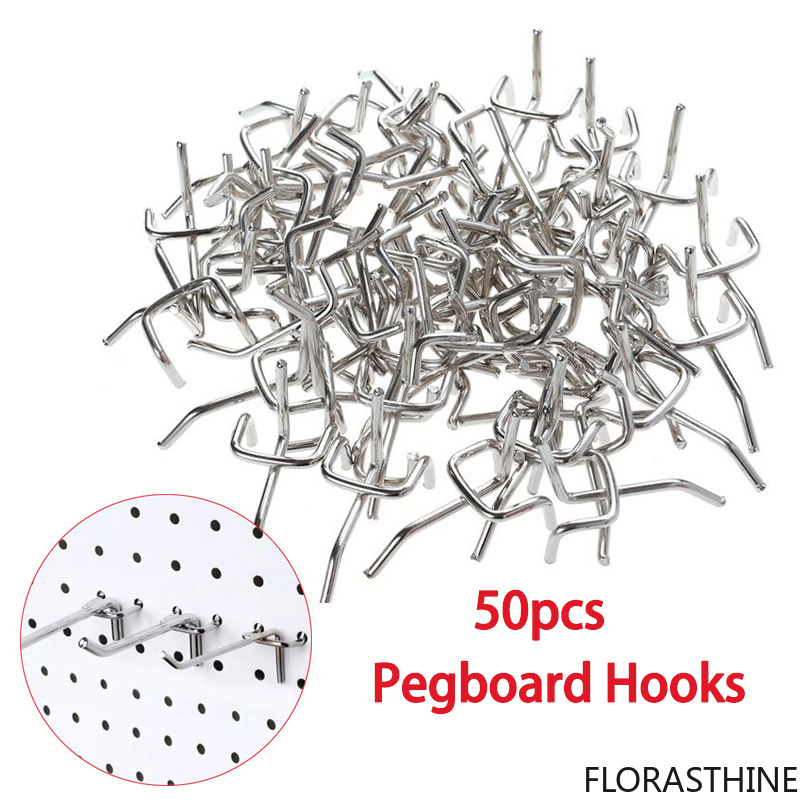 Workshop Tools Store - 50 Adet Pegboard Kancası, Garaj Çalışma
