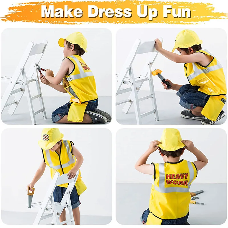 3-6Y Çocuklar Inşaat Işçisi Ko - Tools Workshop For Kids incelemesi ve fiyatı