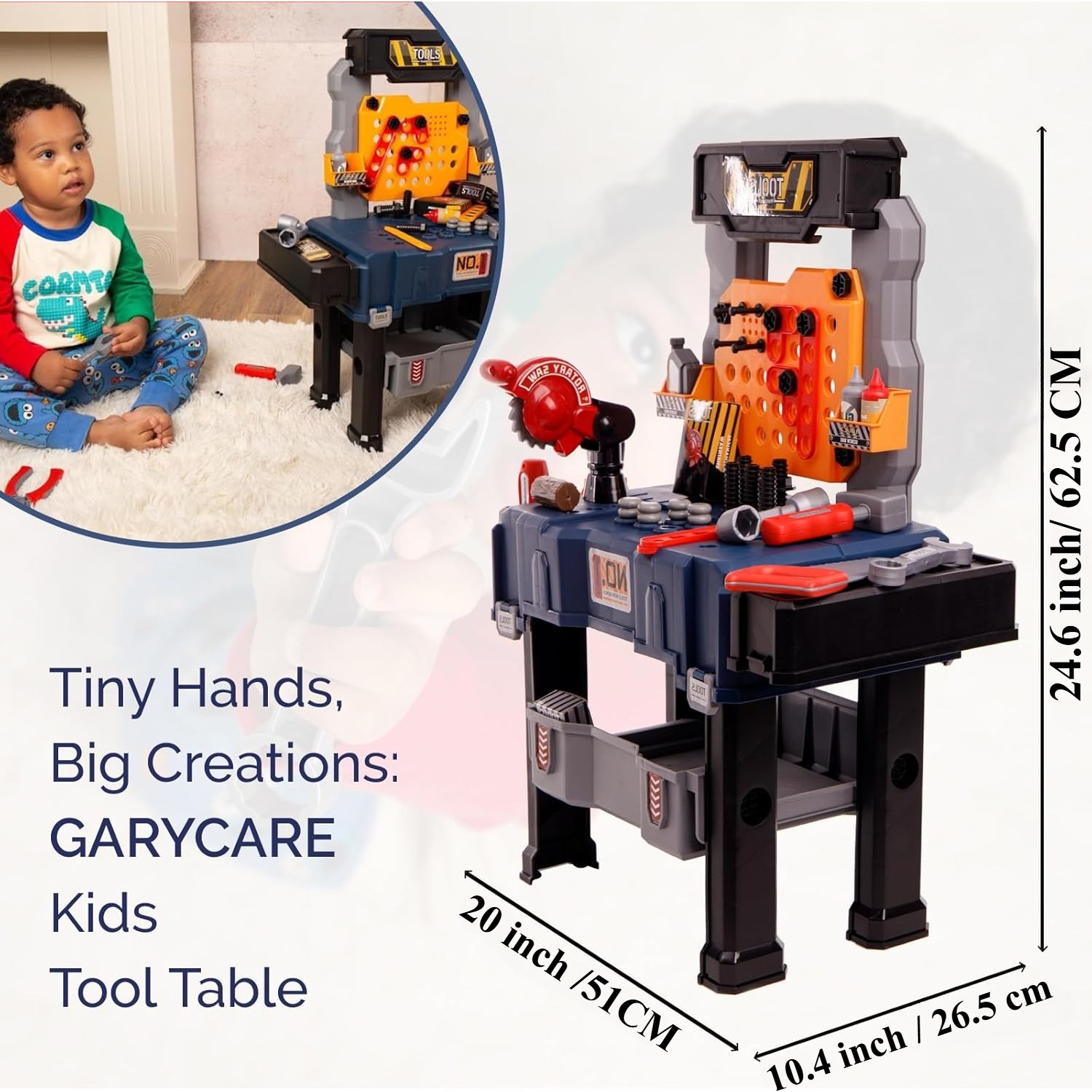 65 adet çocuklar alet tezgah s - Tools Workshop For Kids incelemesi ve fiyatı