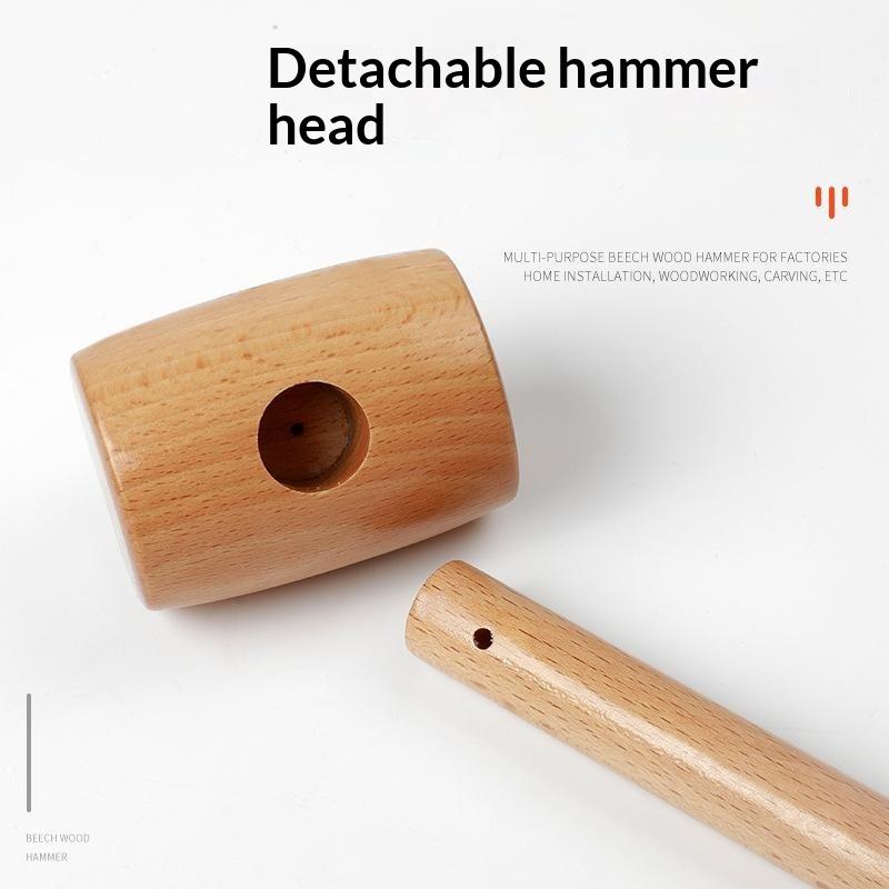 1 Adet Kayın Ahşap Çekiç Çok A - Mallet Wood Carving incelemesi ve fiyatı