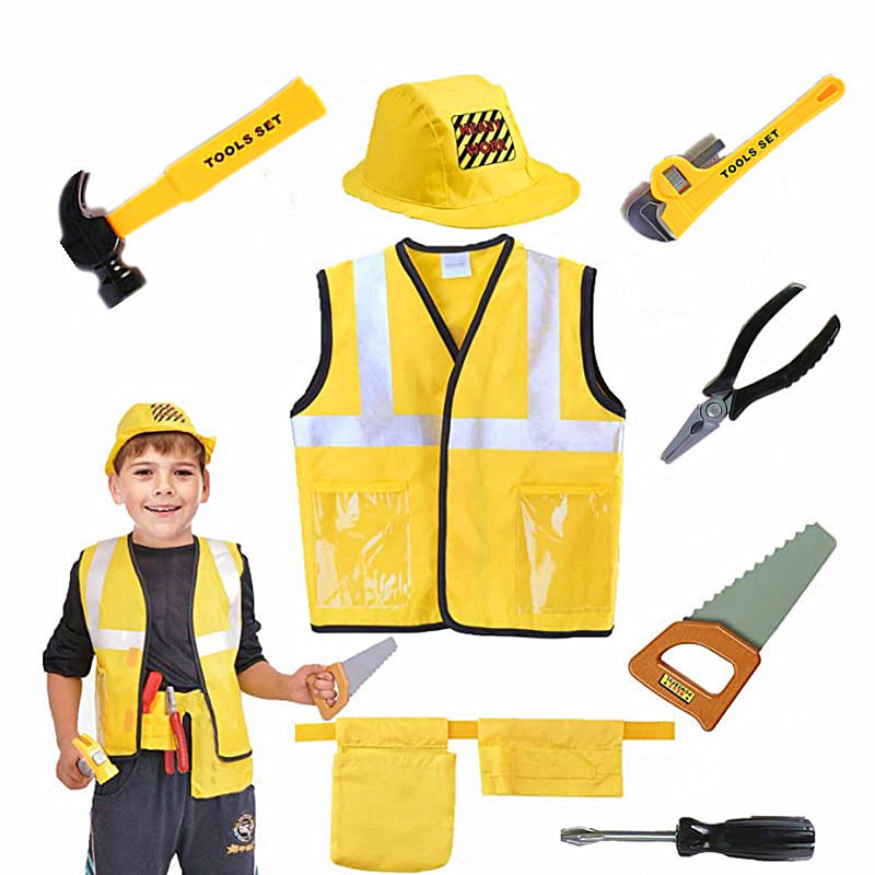 Küçük Çocuk İnşaat İşçisi Yele - Tools Workshop For Kids incelemesi ve fiyatı