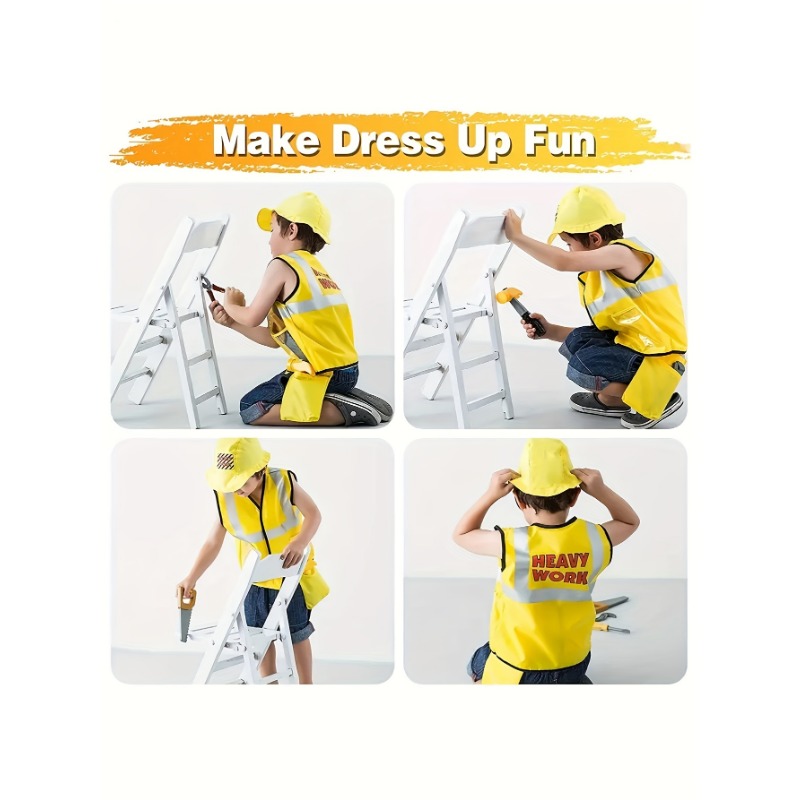 Küçük Çocuk İnşaat İşçisi Yele - Tools Workshop For Kids incelemesi ve fiyatı